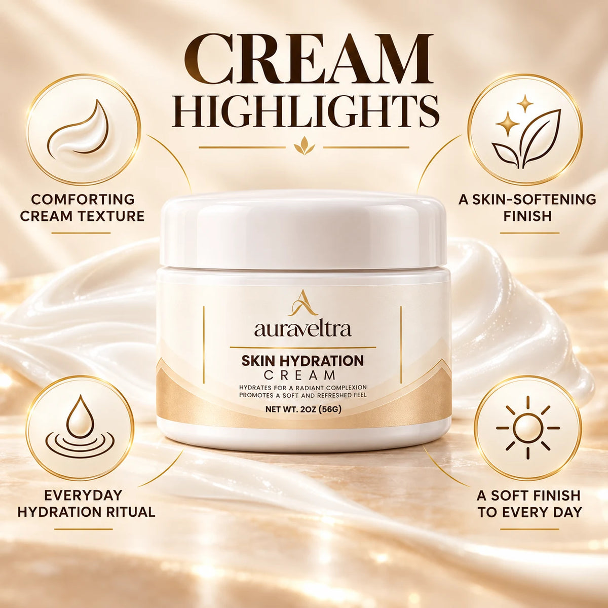 Auraveltra Skin Hydration Cream – 56 g